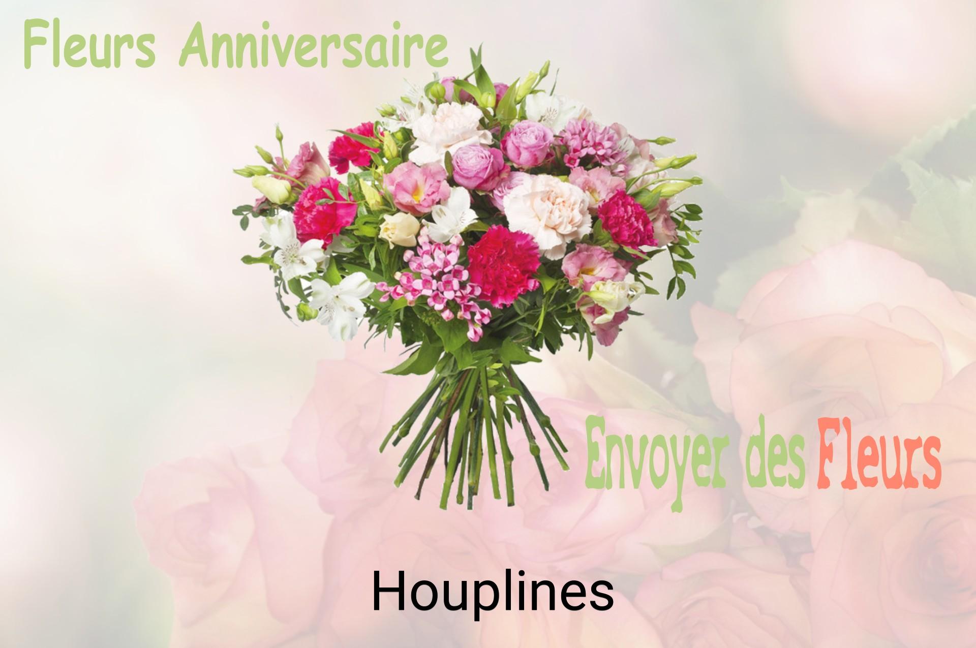 Bouquet de fleurs d’anniversaire livré à Houplines
